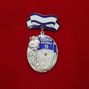 Ordinul Gloria Maternă RSR - clasa 2
