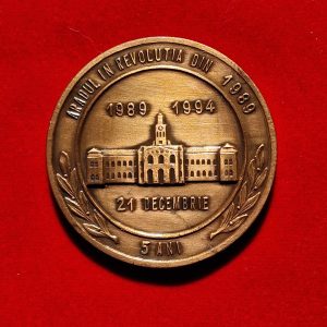 Placheta Aradul în revoluția din 1989 - 5 ani
