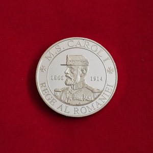 Placheta MS Carol 1 Rege al României