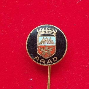 Insigna Orașul Arad rotundă neagră