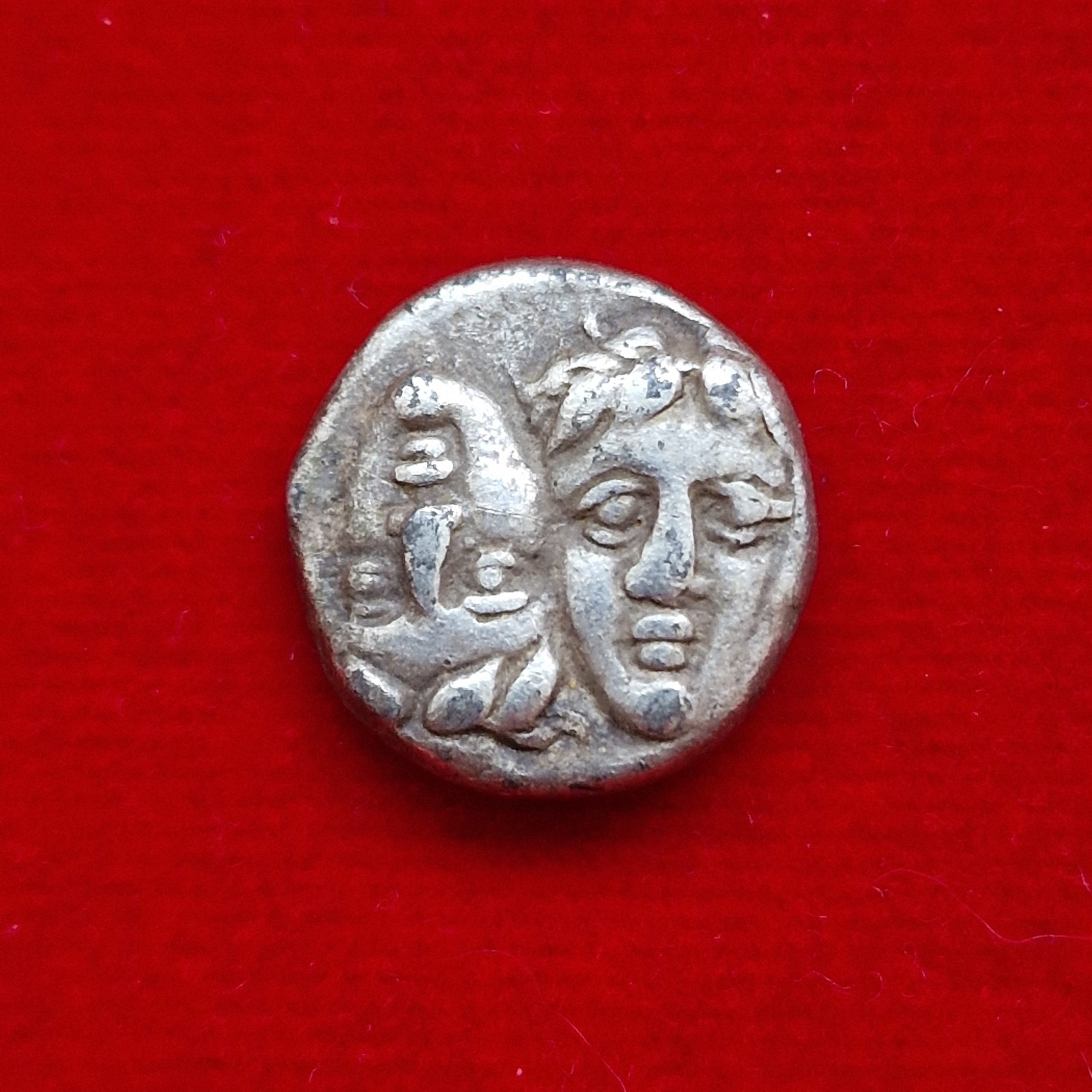 Moneda antică Drahma Istriană, sec. 5 BC - imagine 2