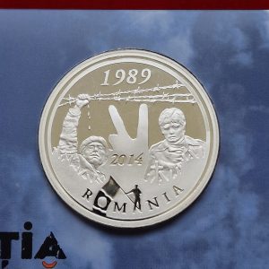 Placheta Revoluția Română 25 de ani