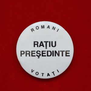 Insigna Români, votați Rațiu președinte