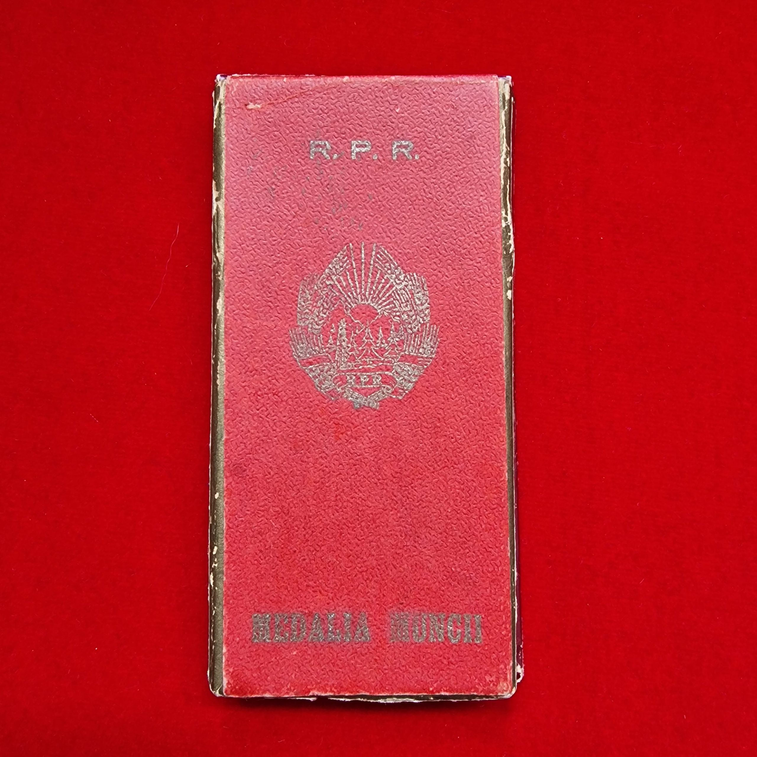 Medalia Muncii RPR 1949 - imagine 4
