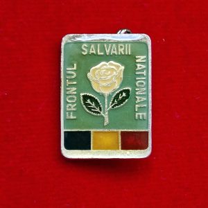 Insigna Frontul Salvării Naționale (verde)