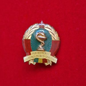 Insigna Pentru merite în munca medico-sanitară (model 2)