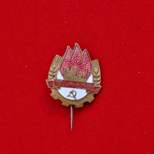 Insigna Pionieri - Tot înainte (varianta 2)