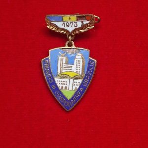 Insigna Fruntaș în gospodărirea orașului 1973