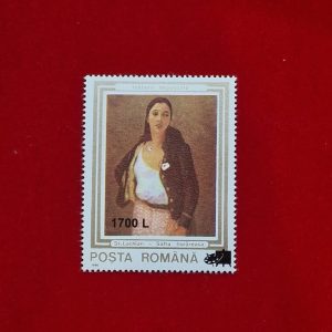 Timbrul 2000 - Tablouri împușcate - Ștefan Luchian, Safta Florăreasa - 1700 lei