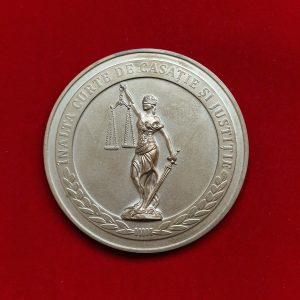 Placheta Înalta Curte de Casație și Justiție 2025